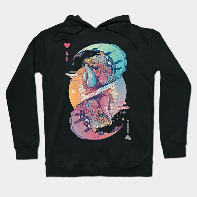 The Great Ramen off Kanagawa Hoodie by RedoneDesignART